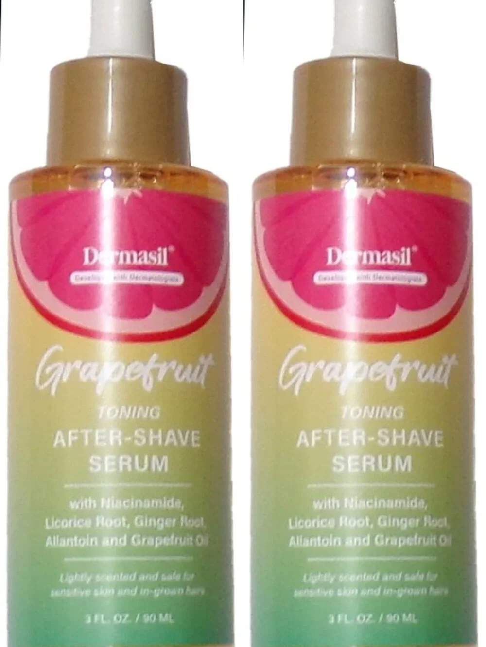 Dermasil Grapefruit Toning After - Shave Serum 3fl oz (Set of 2)